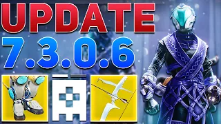 Peregrine Greaves Nerf, Warlord's Ruin Reverted & Iron Banner Changes (Update 7.3.0.6) | Destiny 2