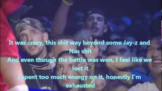 Eminem - Like Toy Soilder (LIVE WITH LYRICS)