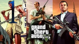 Grand Theft Auto 5 - Let's Play/Walkthrough - Part 1 - Bank Heist