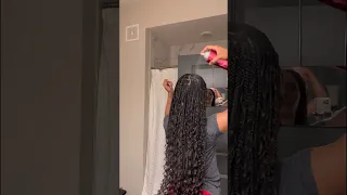 DIY BOHEMIAN KNOTLESS BRAIDS😍