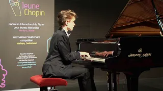 JEUNE CHOPIN Competition 2020 - 2nd edition - Egor Sidorov- second prize