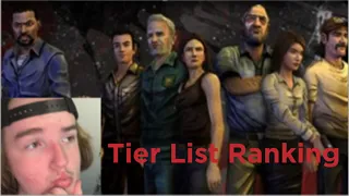 Walking Dead The Telltale Series Characters Tier List Ranking (Seasons 1-4)