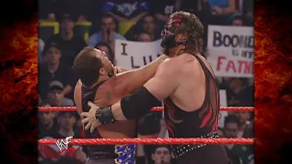 Kane & Edge vs Kurt Angle & Booker T 3/18/02