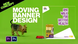 #1 New Concept - Moving Banner Design For Social Media