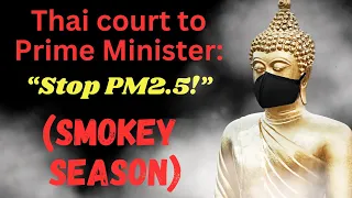 The Chiang Mai burning season & the Bangkok smokey season, 2024 | Judge makes air quality order.