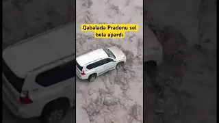 Qəbələdə Pradonu sel belə apardı