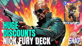 MY 6 DROPS ONLY COST 1! Nick fury discount deck | Marvel Snap