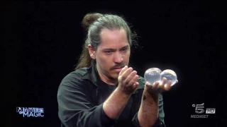 Tricks with Glass Balls Magic Show