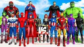 THE AVENGERS FIRST GENERATION "Encounter" THE NEW AVENGERS | Which Team Is Stronger? - EPIC BATTLE