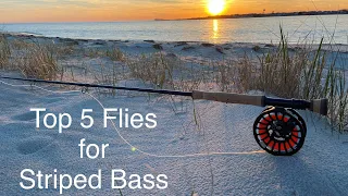 Fish Kulture | Striped Bass on a Fly - Top 5 Flies for Striped Bass (#1 might not be what you think)