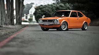 1973 Toyota Corolla behind the scenes photoshoot video