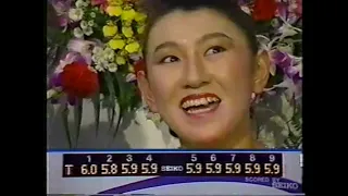 '90 NHK杯フィギュア　女子フリー　伊藤みどり　トニヤハーディング　Midori Ito Tonya Harding