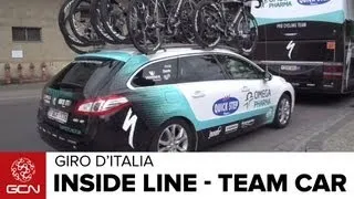 Giro d'Italia - Inside Line On Team Cars