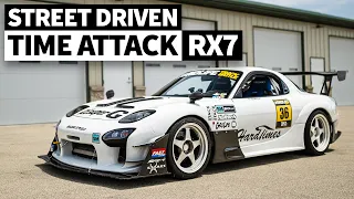 This Time Attack Spec Mazda FD RX-7 is All Business, Yet Street Legal
