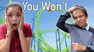 YOU WON'T DO IT!! Extreme Family Challenge Part 2