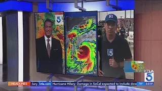Southern California prepares for the arrival of Hurricane Hilary - 5pm Saturday Team Coverage