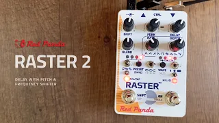 Red Panda Raster 2 Delay Pitch & Frequency Shifter