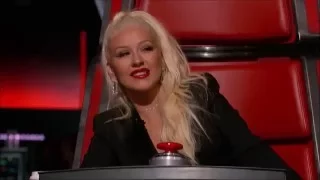 Christina Aguilera sings "I Kissed a Girl" by Katee Perry