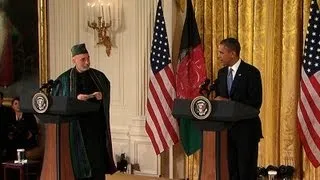 President Obama and President Karzai Hold a Press Conference