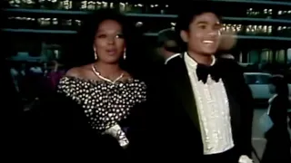 Michael Jackson At The 1981 Oscar Awards with Diana Ross | MJ Video Archive Project