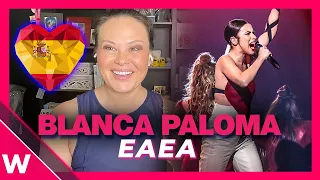 Spain Eurovision 2023 | American fan reacts to Blanca Paloma "Eaea"