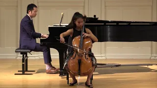 Eccles Sonata in G Minor, Mia Wimbiscus, cello (2018)