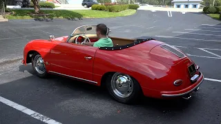 1957 Porsche 356 Speedster Replica (900032) - Start-up & Driving | Daniel Schmitt & Co.