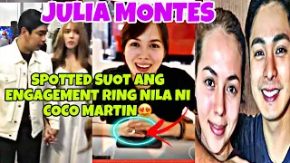 JULIA MONTES PROUD SA DIAMOND RING NA BIGAY NI COCO MARTIN!