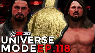 WWE 2K20 | Universe Mode - 'ROYAL RUMBLE PPV!' (PART 2/5) | #118