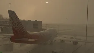 Microsoft Flight Simulator 2020  Питер -Сочи 747-8 Дождливая погода