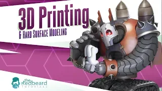 3D Printing and Hard Surface Modeling in ZBrush