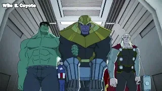 Thanos Capturado por los Vengadores ♦ Los Vengadores Unidos T02E13 ♦ Español Latino