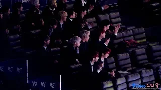 181106 워너원 WannaOne 셀럽파이브 Celeb Five 리액션 Reaction 4K 직캠 @ 지니뮤직어워드 by Spinel