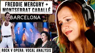 Vocal Coach Reaction to FREDDIE MERCURY & MONTSERRAT CABALLĖ   “BARCELONA” ...Parents of Dimash?