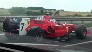 🤯 F1 CAR ON THE PUBLIC ROAD! 🏎🏁