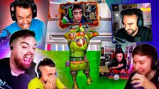 STREAMERS REACCIONAN A MI MAYOR FAIL en el TORNEO DE FORTNITE