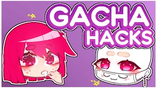 10 Unpopular Gacha Club Hacks #2✨ II Cute faces, UwU mask, summer dress, gradient dress II