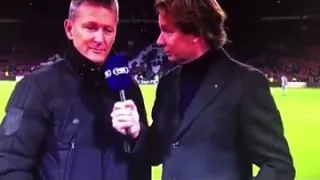 Marco van Basten says “Sieg Heils” on tv