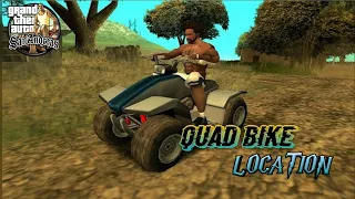 How To Get Quad Bike in GTA San Andreas | Location of Quad Bike | GTA : San Andreas Gameplay