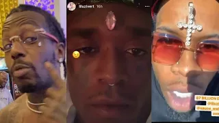 Social Media talkin about Lil Uzi $24 million diamond in his forehead, outdoing Sauce Walkas $250k