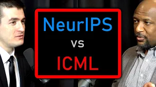 NeurIPS vs ICML machine learning conferences | Charles Isbell and Michael Littman and Lex Fridman