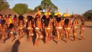 NEW Isolated Amazon Tribe  Xingu Indians Of The Amazon Rainforest Brazil 2016 Documentary