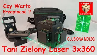 Tani Zielony Laser 3x360 - CLUBIONA MD12G - Czy warto przepłacać ?