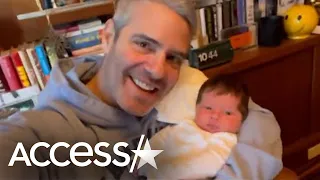 Andy Cohen's Newborn Daughter WAVES In Her TV Debut