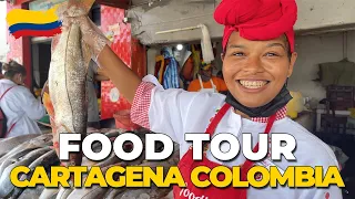Food Tour in Cartagena Colombia - Colombia Travel Vlog 🇨🇴