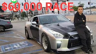 16 Yr Old Driving Gtr Vs Supra $60,000 Race