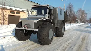 очередной вездеход. изменения. другой двигатель...