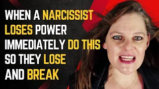 When A Narcissist Loses Power Immediately Do This So They Lose And Break |npd |Narcissism |Sex