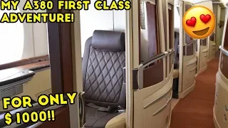 How to Get a FIRST CLASS SUITE For $1000! HiFly A380 NYC - London