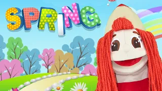 Spring Song for Kids | Super Simple Nursery Rhymes. Sing Along With Tiki.